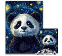 Jigsaw Puzzles for Adults 1000 Piece Puzzle Panda Wooden Jigsaw Puzzles Learning Educational Toys,is Ideal As Gifts for The Whole Family for Ages 14+ 50X75CM