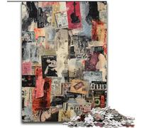 Jigsaw Puzzles for Adults 1000 Piece Puzzle Paris Collage, for Educational Game Challenge Toy Enhance Memory for Age 14 (size 50x75cm)