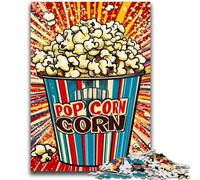 Jigsaw Puzzles for Adults 1000 Piece Puzzle Popcorn Toys Educational Games Stress Relieving Suitable for Desktop Decoration 50x75cm