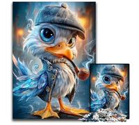 Jigsaw Puzzles for Adults 1000 Piece Puzzle Sherlock Holmes Seagull Cardboard Jigsaw Puzzles Perfect for Christmas, Halloween, Easter, New Year 26X38CM