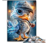 Jigsaw Puzzles for Adults 1000 Piece Puzzle Sherlock Holmes Seagull, Help The Brain Exercise Addictive Toys to Cultivate Patience Perfect Decoration (Size 26x38cm)