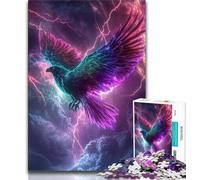 Jigsaw Puzzles for Adults 1000 Piece Puzzle Space Eagle,Family Game Stress Reliever Difficult Challenge Enhance Love between Couples (75x50cm)