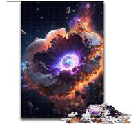 Jigsaw Puzzles for Adults 1000 Piece Puzzle Space Flower, Toys Educational Games Stress Relieving Unique Home Decor And Gifts (Size 50x75cm)