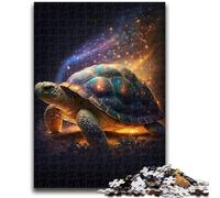 Jigsaw Puzzles for Adults 1000 Piece Puzzle Space Turtle Challenging Game And Family Play Secret Santa Gifts 38x26cm