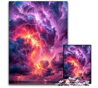 Jigsaw Puzzles for Adults 1000 Piece Puzzle Storm Clouds Puzzle Learning Educational Toys,is Ideal As Gifts for The Whole Family for Ages 14+ 26X38CM