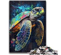 Jigsaw Puzzles for Adults 1000 Piece Puzzle The Patient Turtle Stress Reliever Difficult Challenge Is Ideal As Gifts for The Whole Family 50x75cm