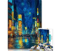 Jigsaw Puzzles for Adults 1000 Piece Puzzle Tokyo Cityscape,Family Activity Fun at Home Activities,Birthday Present,Travel Gifts (75x50cm)