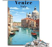 Jigsaw Puzzles for Adults 1000 Piece Puzzle Venice Italy Travel Quiz Game for Is Ideal As A Gift for The Whole Family (50x75cm) 1000pcs
