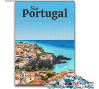 Jigsaw Puzzles for Adults 1000 Piece Puzzle Visit Portugal Quiz Game for Is Ideal As A Gift for The Whole Family (38x52cm) 1000pcs