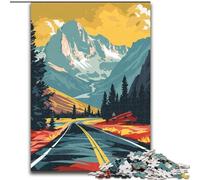 Jigsaw Puzzles for Adults 1000 Piece Puzzle Yellowstone National Park, Learning Educational Is Ideal As A Gift for The Whole Family 50x75cm