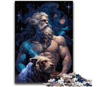 Jigsaw Puzzles for Adults 1000 Piece Puzzle Zeus And His Companion Stress Reliever Difficult Challenge Enhance Love between Couples 50x75cm