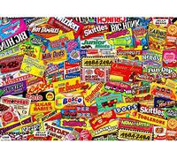 Jigsaw Puzzles for Adults 1000 Piece Puzzles for Adults - Crazy Candy -1000 Piece Jigsaw Puzzles for Adults Kids Jigsaw Puzzle 1000 Challenging Game Toys Gift for Home Wall Decoration (27.6"x 19.7")
