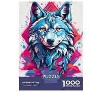Jigsaw Puzzles for Adults 1000 Piece Rainbow Howl Jigsaw Puzzle Brain Teaser Game Stress Reliever Unique Birthday And Xmas Gifts 38x26cm/1000pcs