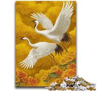 Jigsaw Puzzles for Adults 1000 Piece Red-crowned Crane Puzzles for Adults,Challenging Game for The Whole for Women, Gifts for Men (75x50cm)