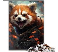 Jigsaw Puzzles for Adults, 1000 Piece Red Panda Art 1000Pc Adults Jigsaw Puzzle Gift DIY Fun Suitable for Home Living Room Office Decoration (Size 26x38cm)