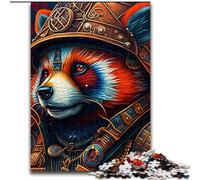 Jigsaw Puzzles for Adults 1000 Piece Red Panda Warrior 1000 Piece Jigsaw Puzzle Family Bonding Activity, Unique Gift for Holidays & Birthdays (Size 26x38 cm)