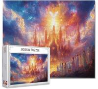 Jigsaw Puzzles for Adults 1000 Piece religion Difficult Impossible Puzzle Educational Games Improve Memory Stress Reliever with Poster Included Compact Box the any Occasion or Holiday W-6