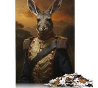 Jigsaw Puzzles for Adults 1000 Piece Renaissance Kangaroo Puzzles for Adults Woodenboard Puzzles Funny Gift 1000pcs (75x50cm)