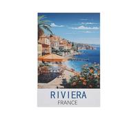 Jigsaw Puzzles for Adults 1000 Piece,Riviera France,Classic Puzzle Teens Boys Girls Puzzles for DIY Intellective Educational Game, Gift Home Decor(50x70cm)-AN13
