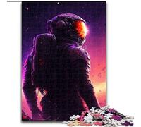 Jigsaw Puzzles for Adults, 1000 Piece Robot in Space Jigsaw Made of cardboard,Relaxing Entertainment, Home Decor 1000pcs(26x38cm)