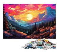 Jigsaw Puzzles for Adults 1000 Piece Rocky Mountain National Park Paper Puzzle - Learning Educational Toys Family Games 1000pcs(38x26cm)