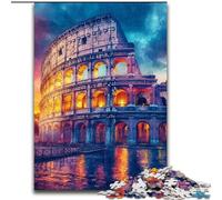 Jigsaw Puzzles for Adults 1000 Piece Roman Colosseum at Sunset Puzzle Perfect for Family Fun on Christmas, Thanksgiving, Birthdays & Easter (size 50x75cm)