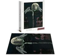 Jigsaw Puzzles for Adults 1000 Piece, Rose Jigsaw Puzzles for Adults, Lake Jigsaws 1000 Pieces with Box, Wooden Puzzle Challenging Game for the Whole for Women, Men, Wooden Puzzle for Gifts B-5879