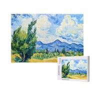 Jigsaw Puzzles for Adults 1000 Piece Rural Jigsaw Puzzles for Adults with Gift Box 75x50 cm, Wooden Puzzle Sky Challenging Puzzle Games Home Decoration, for The Whole Family,p937t