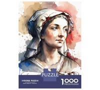 Jigsaw Puzzles for Adults 1000 Piece Saint Elizabeth Ann Seton Puzzle for Adults Relaxing Games Hand Speed Race Fun Activities at Home 38x26cm/1000pcs