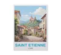 Jigsaw Puzzles for Adults 1000 Piece,Saint-Étienne Loire,Educational Games Brain Challenge Jigsaw Puzzles for Adult Kids(50x70cm)-GL87