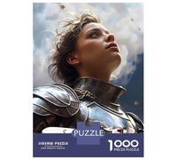 Jigsaw Puzzles for Adults 1000 Piece Saint Joan of Arc Puzzles for Adults Relax Games Pattern Assembly Christmas Birthday Gifts 38x26cm/1000pcs