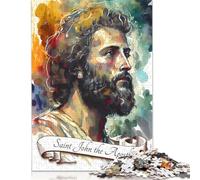 Jigsaw Puzzles for Adults 1000 Piece 'Saint John The Apostle Jigsaw Puzzles for Adults for Educational Games Home Decor (38x26cm)