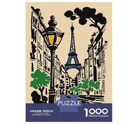 Jigsaw Puzzles for Adults 1000 Piece Salon De Paris Illustration Teenager Puzzles Hands-on Game Home Decoration Christmas Birthday Gifts 70x50cm/1000pcs