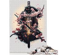 Jigsaw Puzzles for Adults 1000 Piece Samurai Essentials Jigsaw Puzzles for Adults for Educational Games Home Decor (75x50cm)