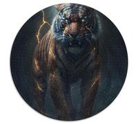 Jigsaw Puzzles for Adults 1000 Piece Savage Storm Tigers Jigsaw Puzzles for Adults Perfect for Family Fun on Christmas,Thanksgiving,Birthdays & Easter (Size 67.5x67.5cm)