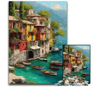 Jigsaw Puzzles for Adults 1000 Piece Seaside Cliff Wooden Jigsaw Puzzles Difficult And Challenge, Great Gifts And Toys for Age 14 50X75CM