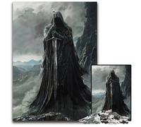 Jigsaw Puzzles for Adults 1000 Piece Shadowed Swordbearer Difficult Puzzles for Adults Interactive Family Game Ideal Family Activity Game 1000 PCS(38x26cm)