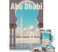 Jigsaw Puzzles for Adults 1000 Piece Sheikh Zayed Grand Mosque, Hands-on Game, Fun Activities at Home, Presents for Women 38x26cm