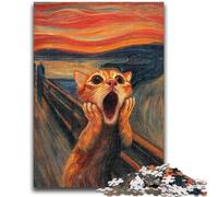 Jigsaw Puzzles for Adults 1000 Piece Shocked Otter Teenager Jigsaw,Relax Games Is Ideal As A Gift for The Whole Family (50x75cm)