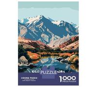 Jigsaw Puzzles for Adults 1000 Piece Sierra Nevada National Park, Spain Teenager Puzzles Hands-on Game Home Decoration Christmas Birthday Gifts 70x50cm/1000pcs