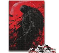 Jigsaw Puzzles for Adults 1000 Piece Skeleton Knight 1000 Pieces for Adults,Artistic Wall Decor & Birthday Gift Idea for Friends, Home Office (50x75cm)