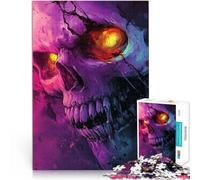 Jigsaw Puzzles for Adults 1000 Piece Skeleton Zombie Made of cardboard for age 14 years and over Anti-Stress Toys Great gifts and toys。size：26x38cm/10.24x14.96inch