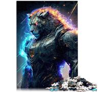 Jigsaw Puzzles for Adults 1000 Piece Space Lions Quiz game 26x38cm Every Piece is Unique - Challenging Family Fun Game for ages 14+