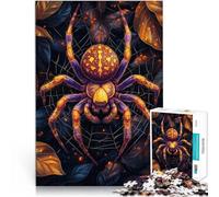 Jigsaw Puzzles for Adults 1000 Piece Spider Made of wood，for 14+ Toy Wall Decor Games Toys Gift。size：50x75cm/14.96x20.47inch