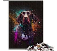 Jigsaw Puzzles for Adults 1000 Piece Spirit Dog Puzzle 1000 Pieces Jigsaw for Teenagers Educational Games Gifts (Szie 50x75 cm)