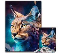 Jigsaw Puzzles for Adults 1000 Piece Spirit Lynx Challenging Puzzles DIY Art Decor, 50x75CM/19.68x29.52inch