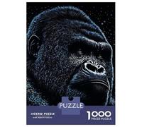 Jigsaw Puzzles for Adults 1000 Piece Splash Paint Gorillas Jigsaw for Adults Family Games But Fun And Humorous Christmas Birthday Gifts 70x50cm/1000pcs