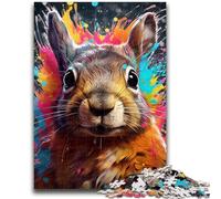 Jigsaw Puzzles for Adults 1000 Piece Squirrel Teenager Jigsaw,family Fun Games Is Ideal As A Gift for The Whole Family (26x38cm)