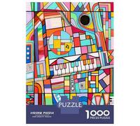 Jigsaw Puzzles for Adults 1000 Piece Stage Tunes And Black Hole Puzzle for Adults Brain Teaser Game Enhance Memory Fun at Home Activities, 38x26cm/1000pcs