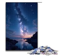 Jigsaw Puzzles for Adults 1000 Piece Starry Sky Spectacular Jigsaw Puzzles Game Toys Funny 1000 PCS(75x50cm)